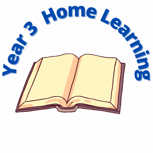 Year 3 Home Learning graphic